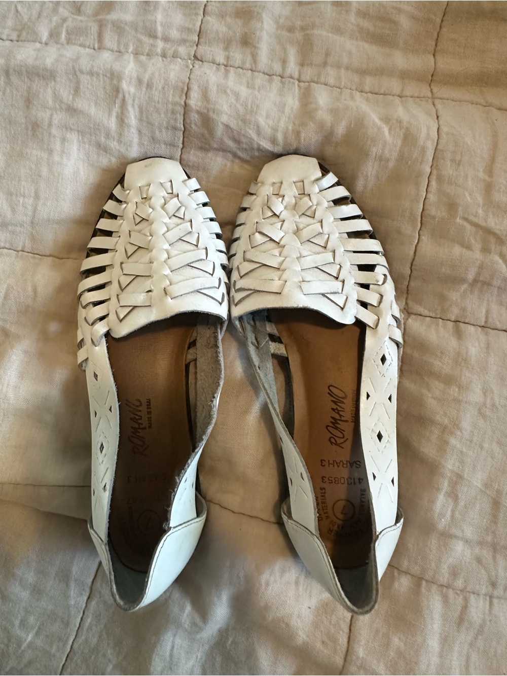 Vintage Romano Huarache Flats
